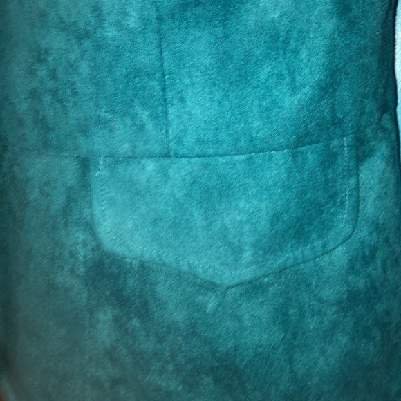 Studio I Paisley and Suede Dress and Blazer Set - Picture 10 of 11